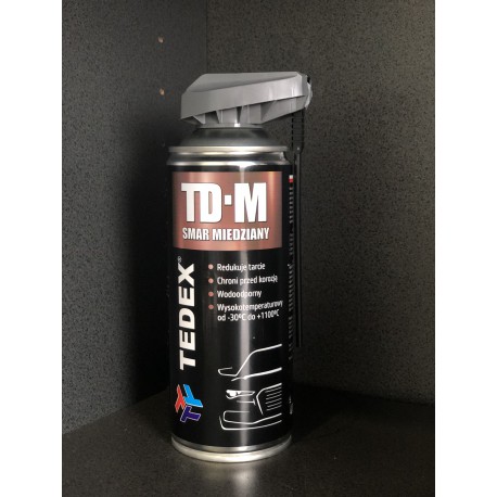 Мастило аерозольне мідне TEDEX TD-M, 400 мл